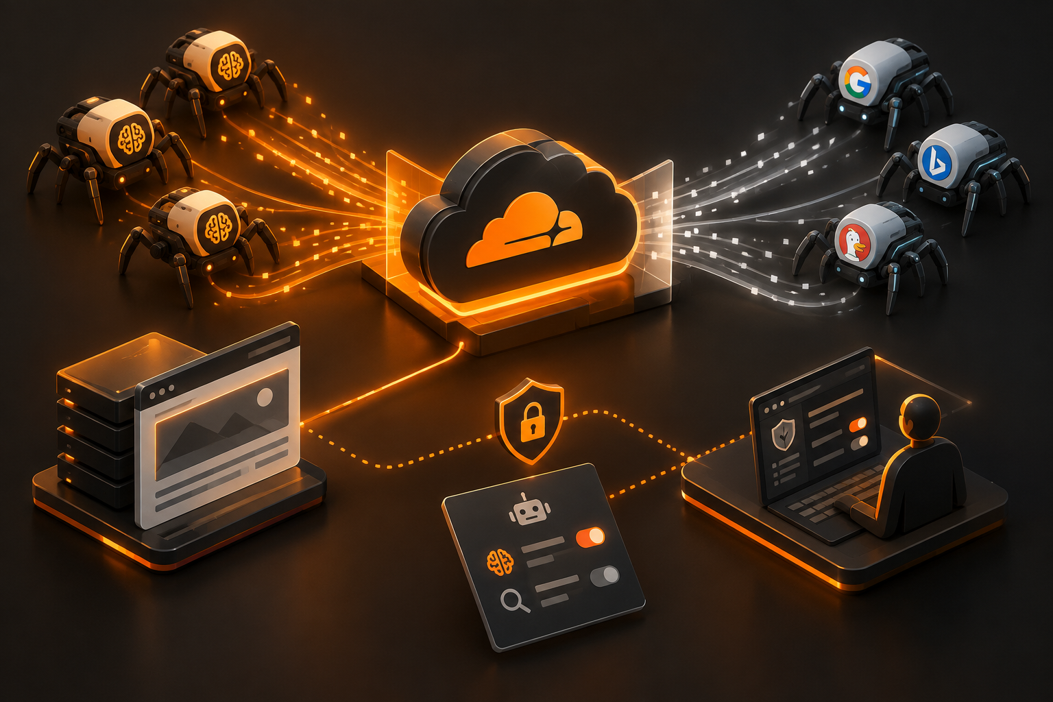 Cloudflare Separates AI Crawlers from Search Bots – Website Owners Gain Control