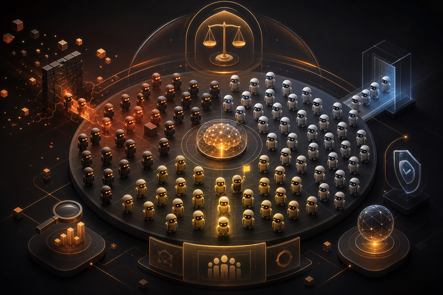 Google Deepmind: 100 AI Agents Split Into Cheaters, Followers, and Whistleblowers