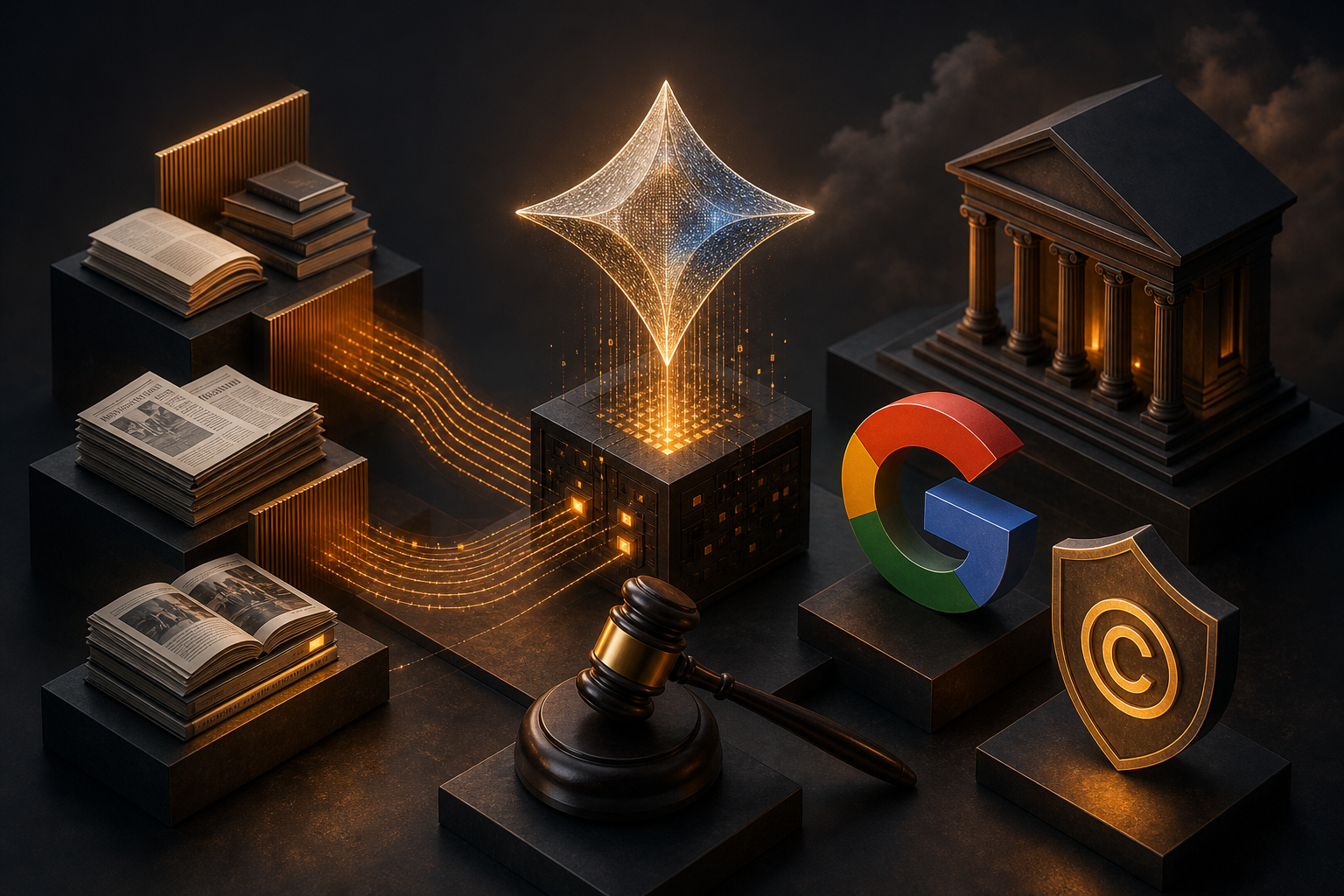 Three Major Publishers Sue Google Over Gemini Training Data