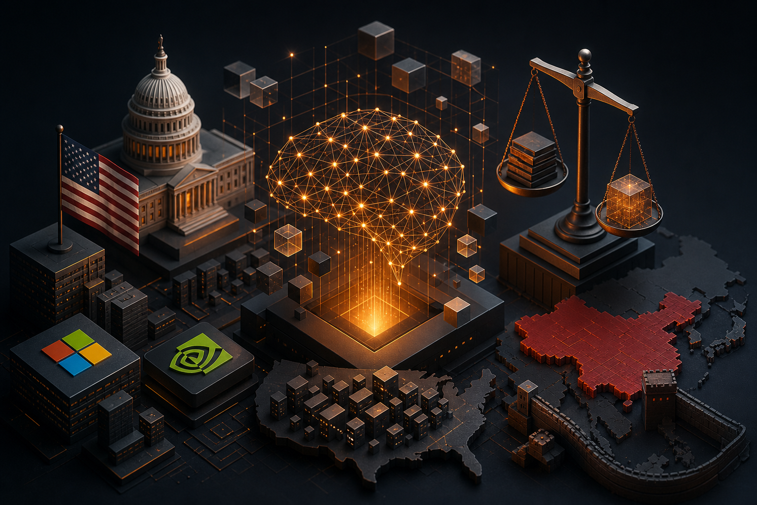 Microsoft, Nvidia and 50 US Corporations Warn Against Over-Regulating Open AI Models