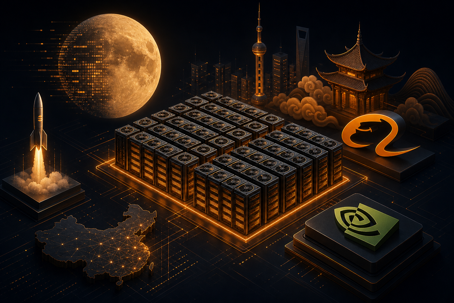 Moonshot's Kimi Powered by Alibaba's 20,000-Nvidia-Chip Cluster