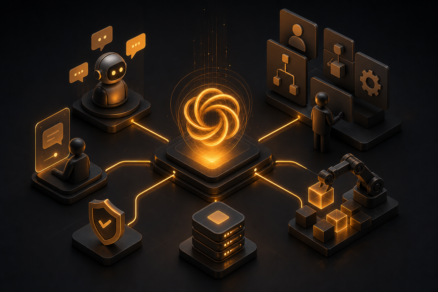 OpenAI Presence: Enterprise Agents for Customer Service and Internal Workflows