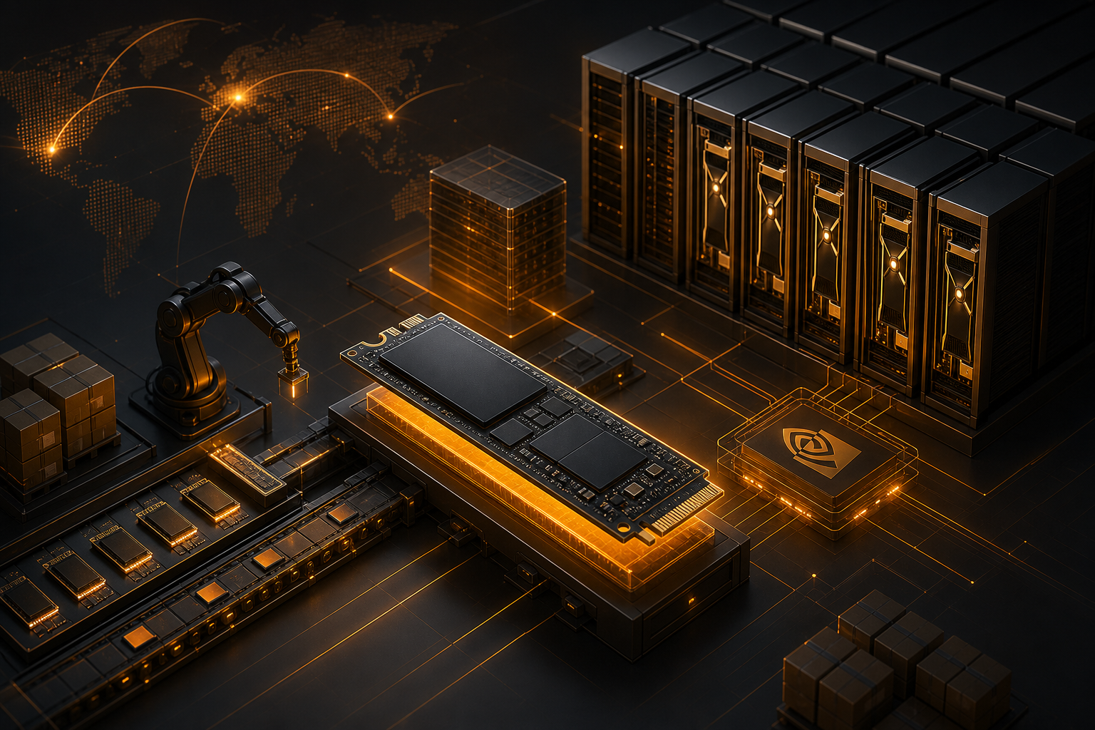 Samsung Begins Mass Production of PCIe 6.0 SSDs for Nvidia AI Servers