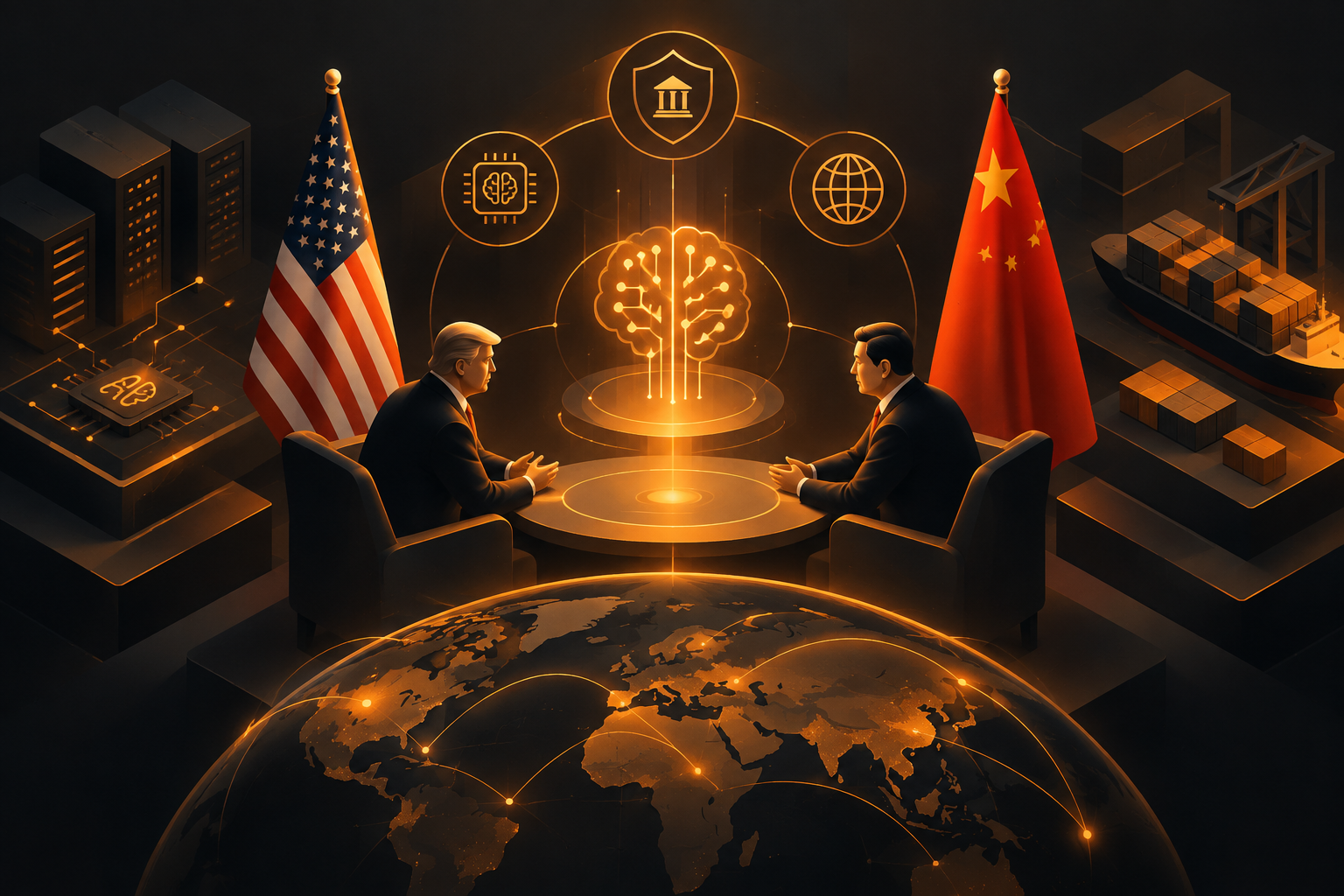 US and China agree on AI dialogue mechanism ahead of Trump-Xi summit