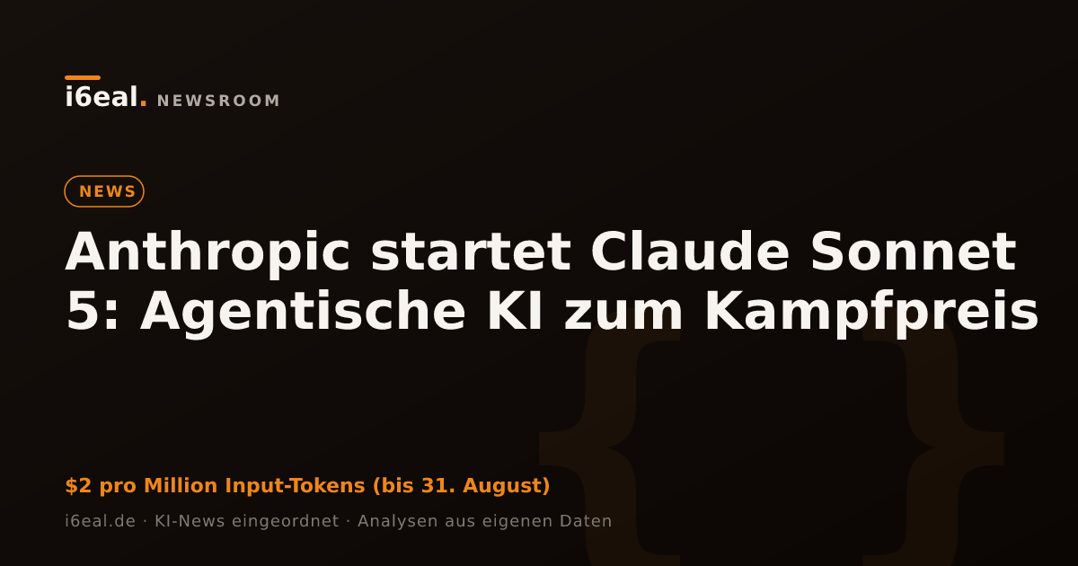 Anthropic startet Claude Sonnet 5: Agentische KI zum Kampfpreis