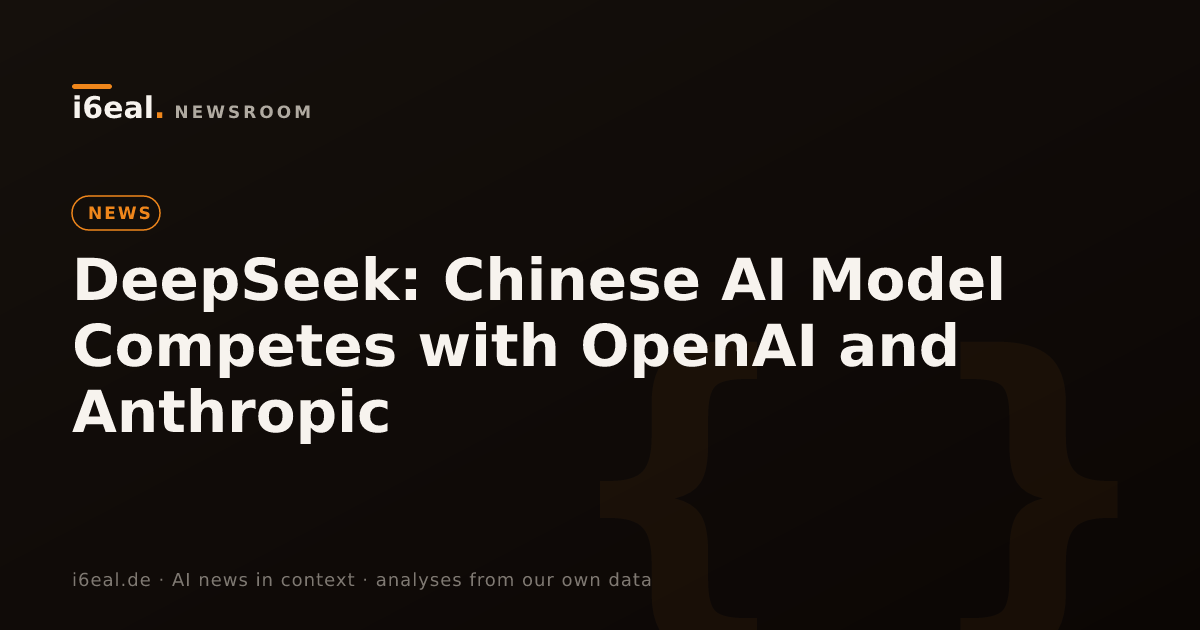 DeepSeek: Chinese AI Model Competes with OpenAI and Anthropic