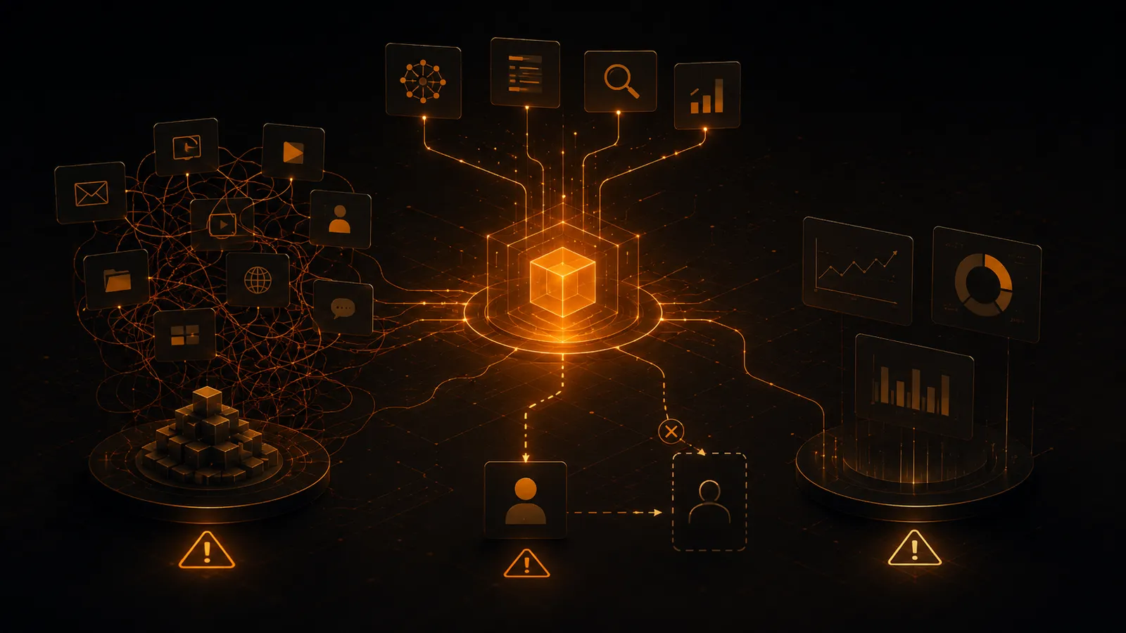 From small start to system: one task first, then measure, then extend — until agents work together as a network.